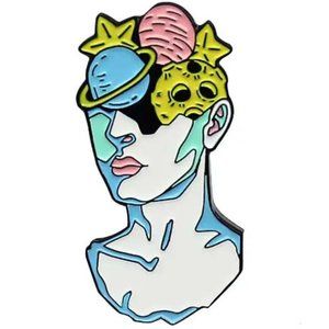 HEAD FULL OF IDEAS AND THOUGHTS BACKPACK PINTACK 52